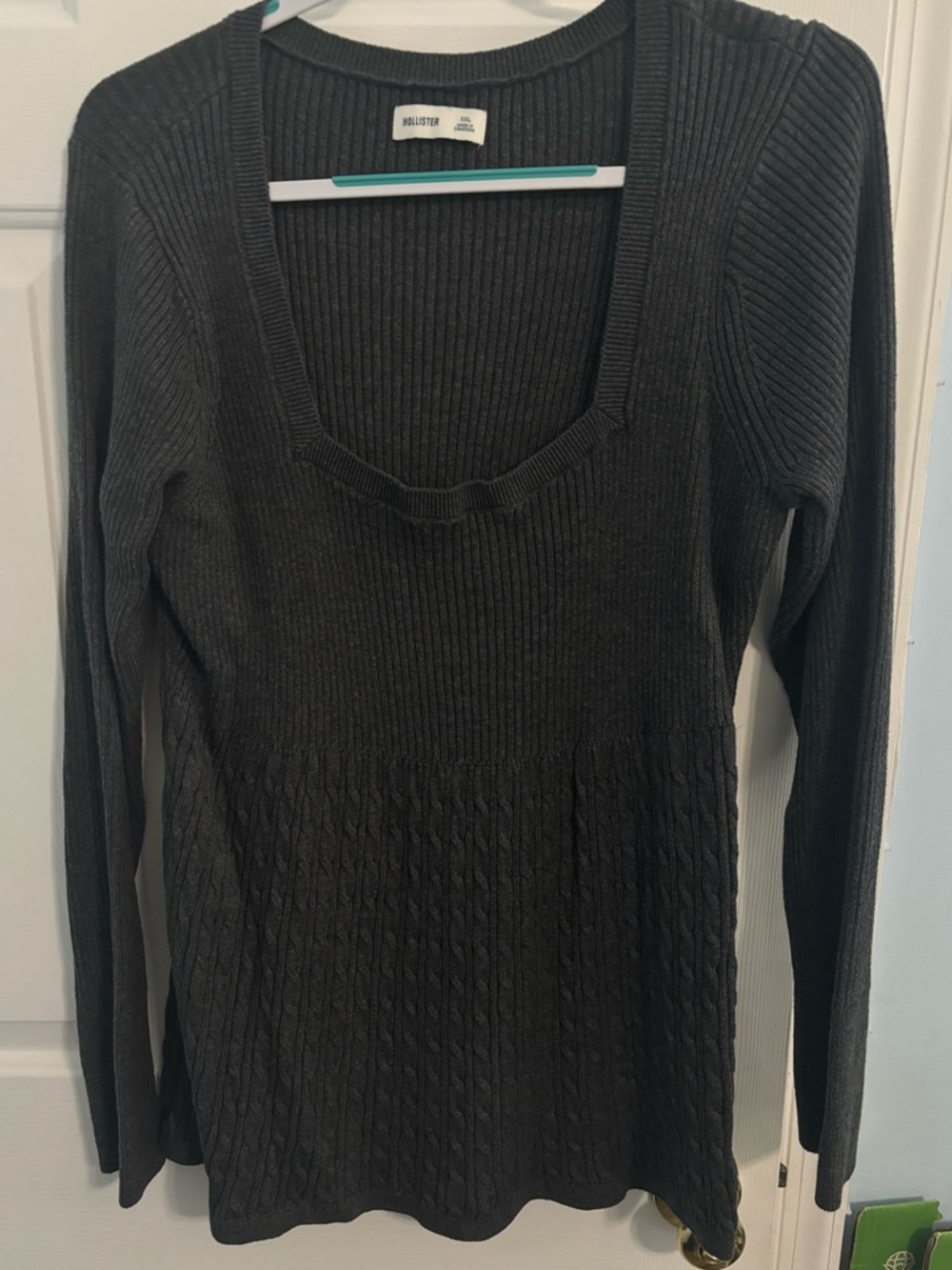 Hollister size XXL babydoll sweater